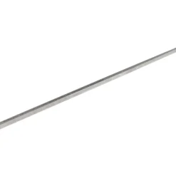 Key Stock: 3/16" High, 3/16" Wide, 12" Long, Stainless Steel, Plain Finish