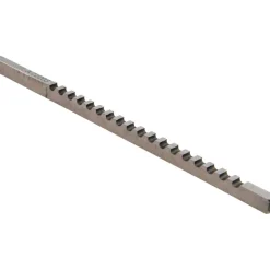 Keyway Broach: Style A, High Speed Steel, 1/8" Wide