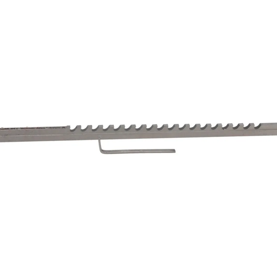 Keyway Broach: Style A, High Speed Steel, 3 mm Wide