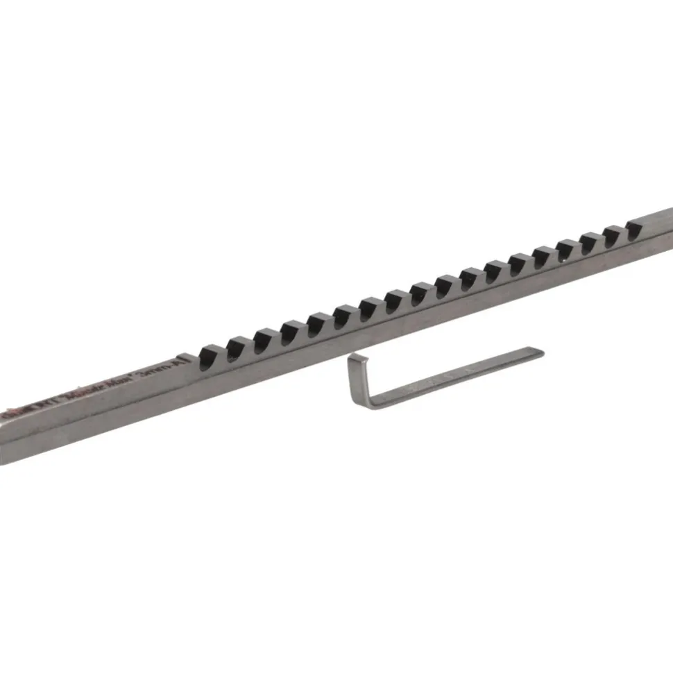 Keyway Broach: Style A, High Speed Steel, 3 mm Wide