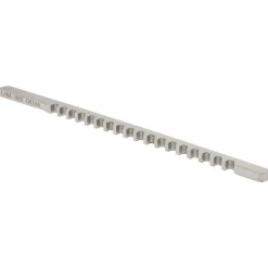 Keyway Broach: Style A, High Speed Steel, 1/8