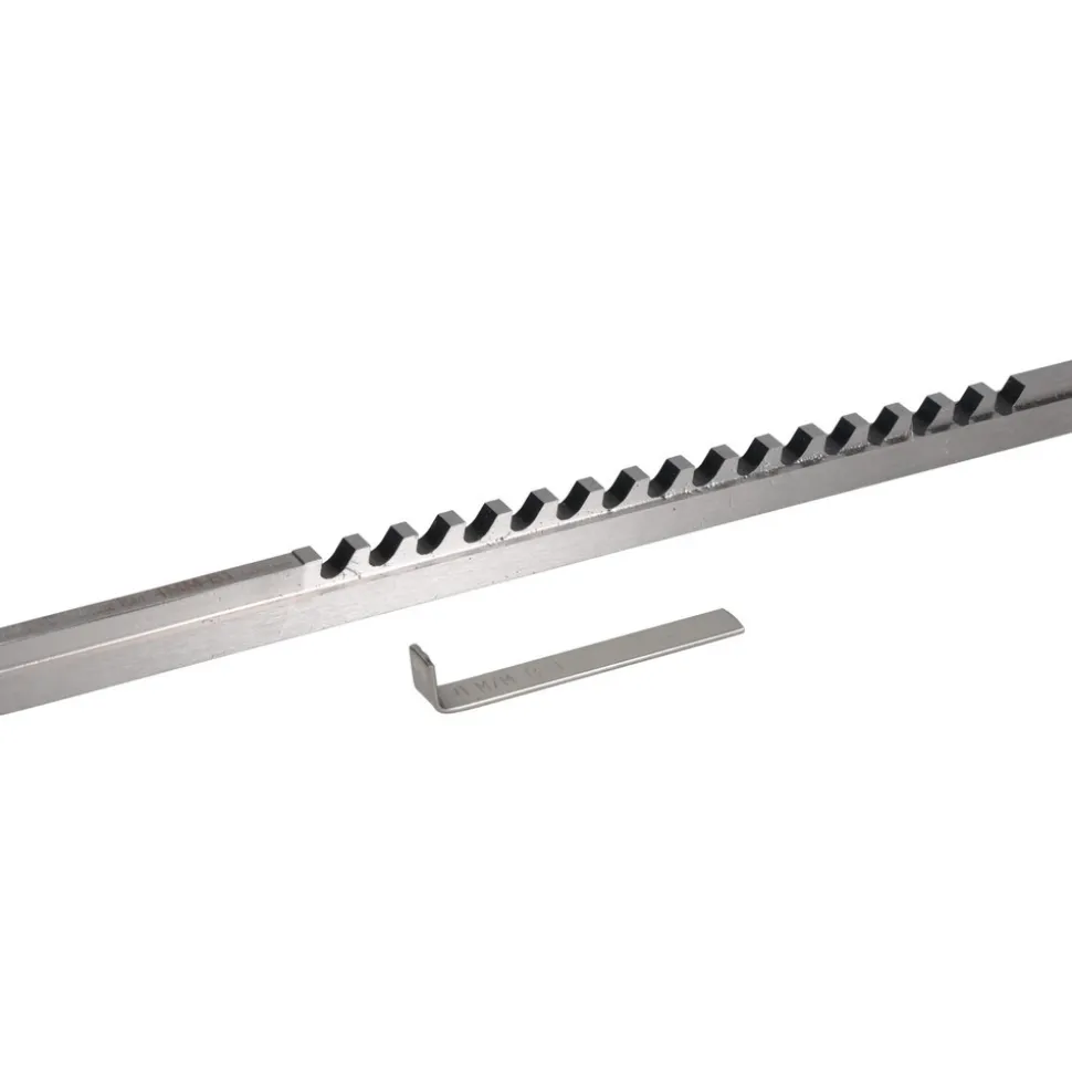Keyway Broach: Style B-1, High Speed Steel, 4 mm Wide