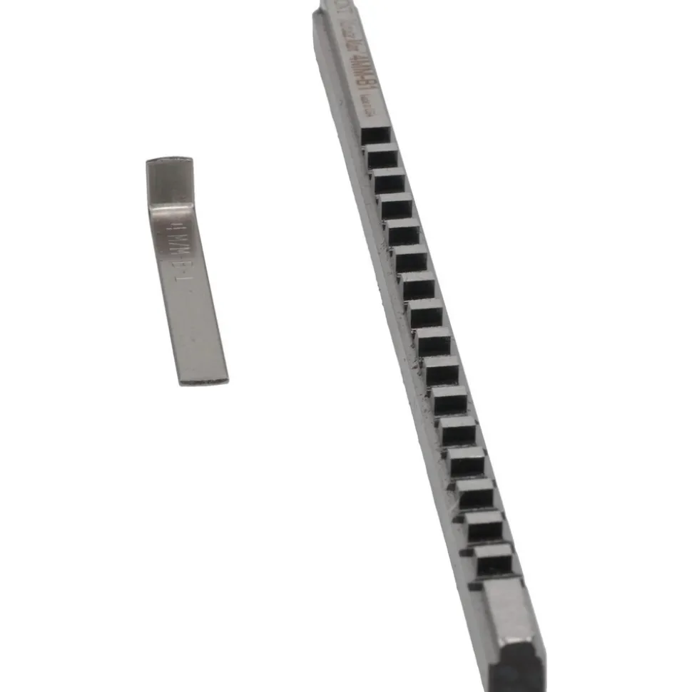 Keyway Broach: Style B-1, High Speed Steel, 4 mm Wide