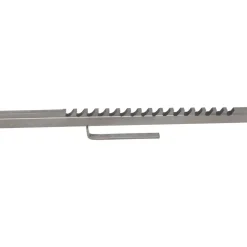 Keyway Broach: Style B-1, High Speed Steel, 5 mm Wide