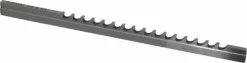 Keyway Broach: Style B, High Speed Steel, 1/8" Wide