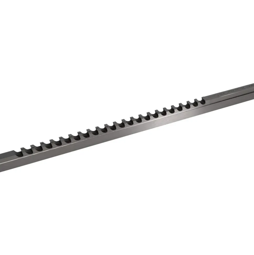 Keyway Broach: Style C, High Speed Steel, 5/16" Wide
