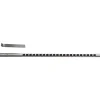 Keyway Broach: Style C, High Speed Steel, 3/16" Wide