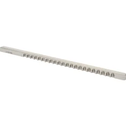 Keyway Broach: Style C-1, High Speed Steel, 6 mm Wide