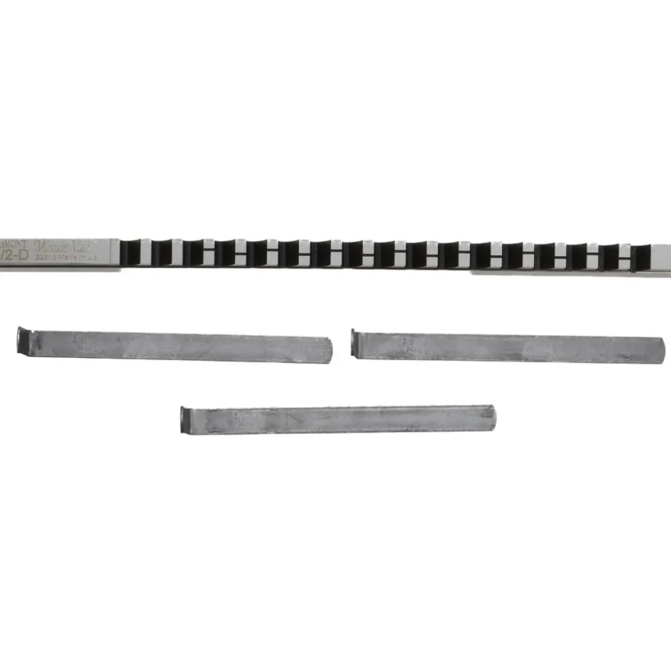 Keyway Broach: Style D, High Speed Steel, 1/2" Wide