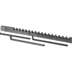 Keyway Broach: Style D, High Speed Steel, 1/2