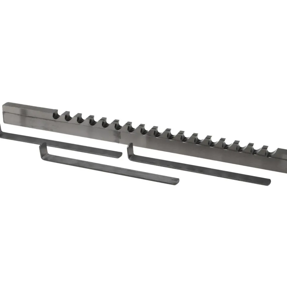 Keyway Broach: Style D, High Speed Steel, 1/2" Wide