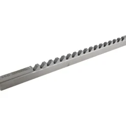 Keyway Broach: Style D, High Speed Steel, 3/8" Wide