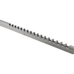 Keyway Broach: Style D, High Speed Steel, 3/8