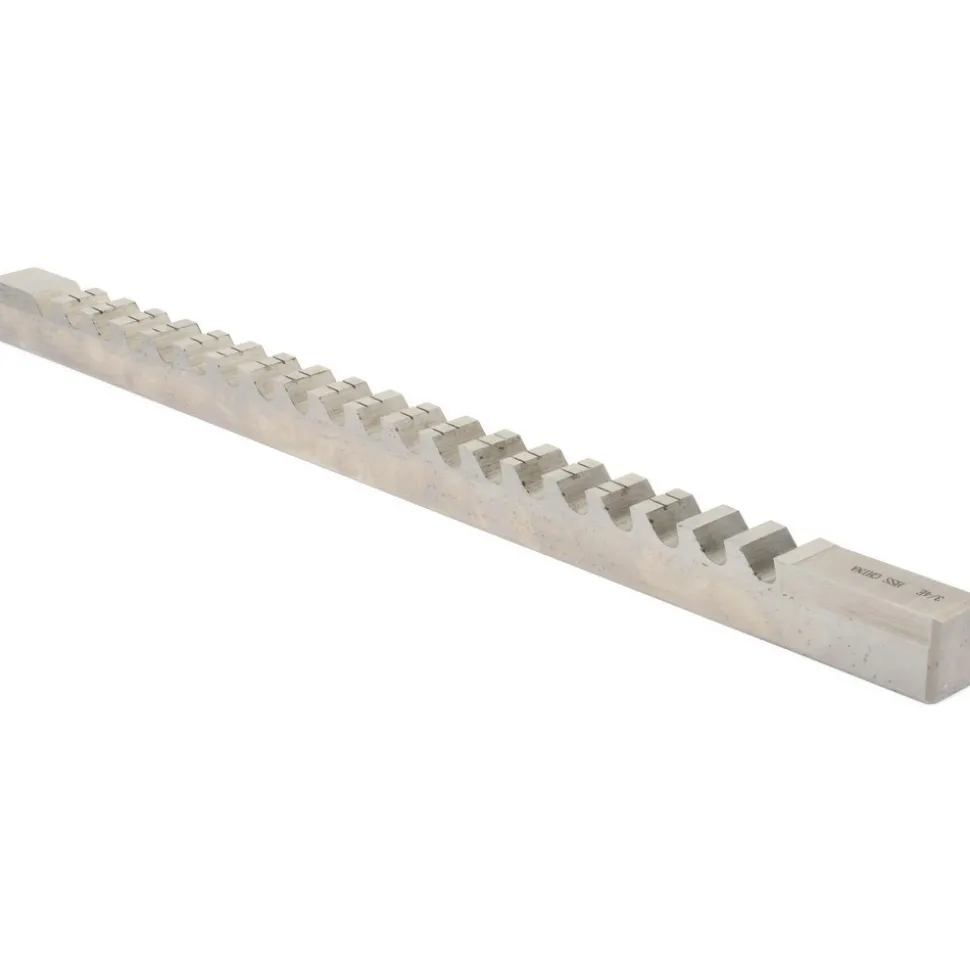 Keyway Broach: Style E, High Speed Steel, 3/4" Wide
