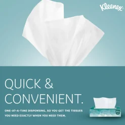 Kleenex Facial Tissue for Business (21400), Flat Tissue Boxes