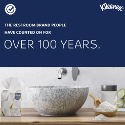 Kleenex Facial Tissue for Business (21400), Flat Tissue Boxes