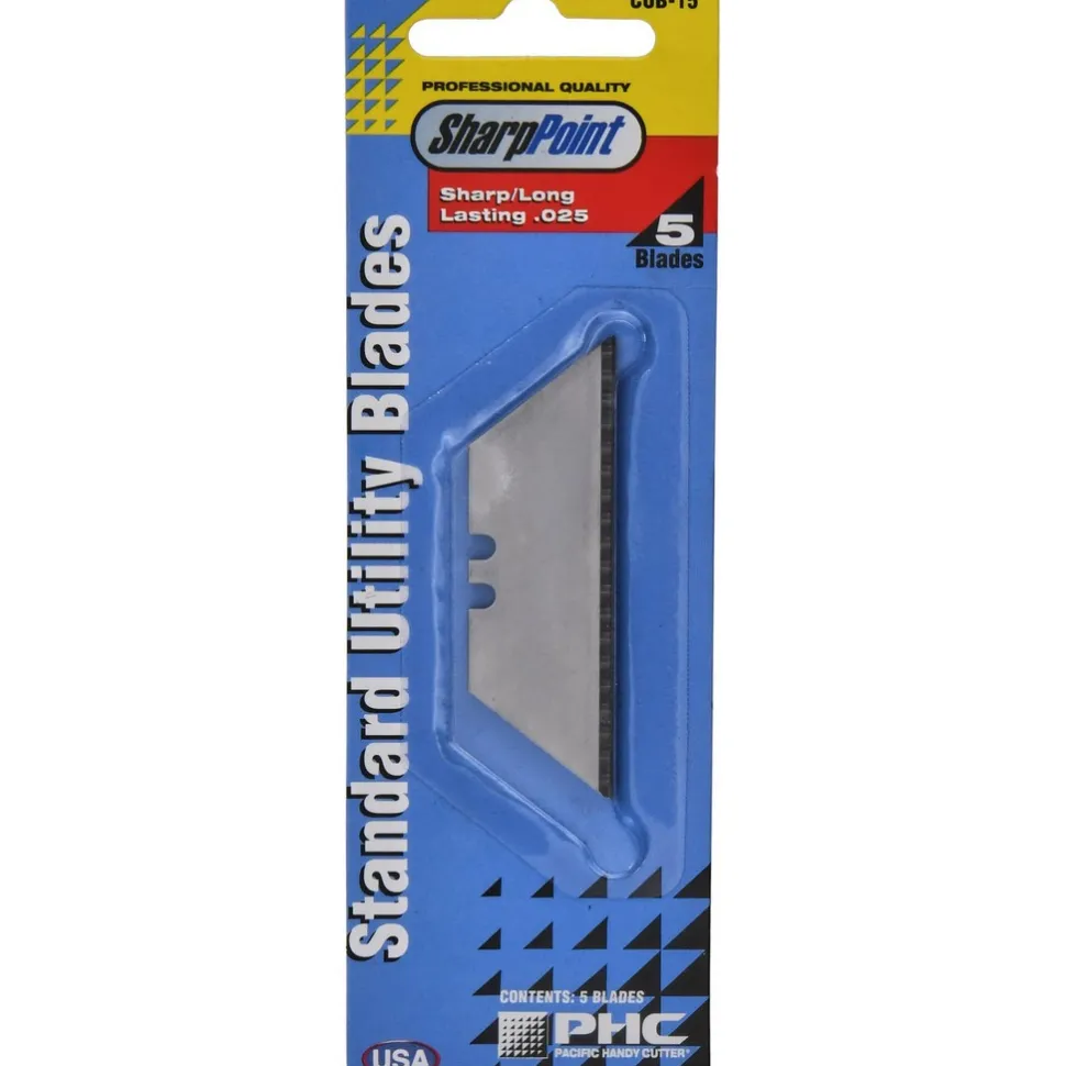 Knife Blade: Utility Knife, 5.7500" Blade Length