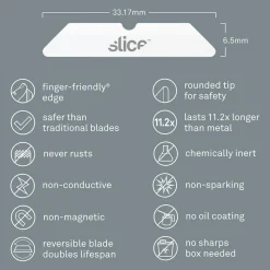 Knife Blade: Utility Knife, 34.00 mm Blade Length