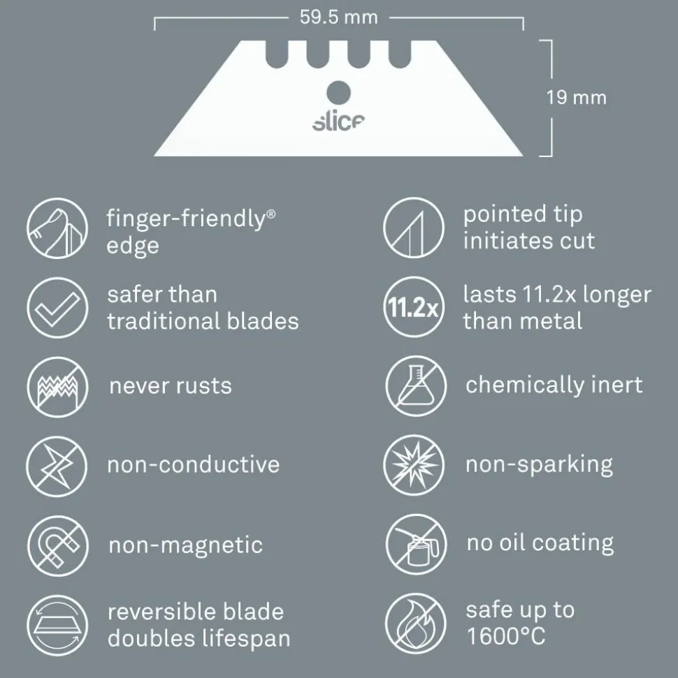 Knife Blade: Utility Knife, 60.00 mm Blade Length