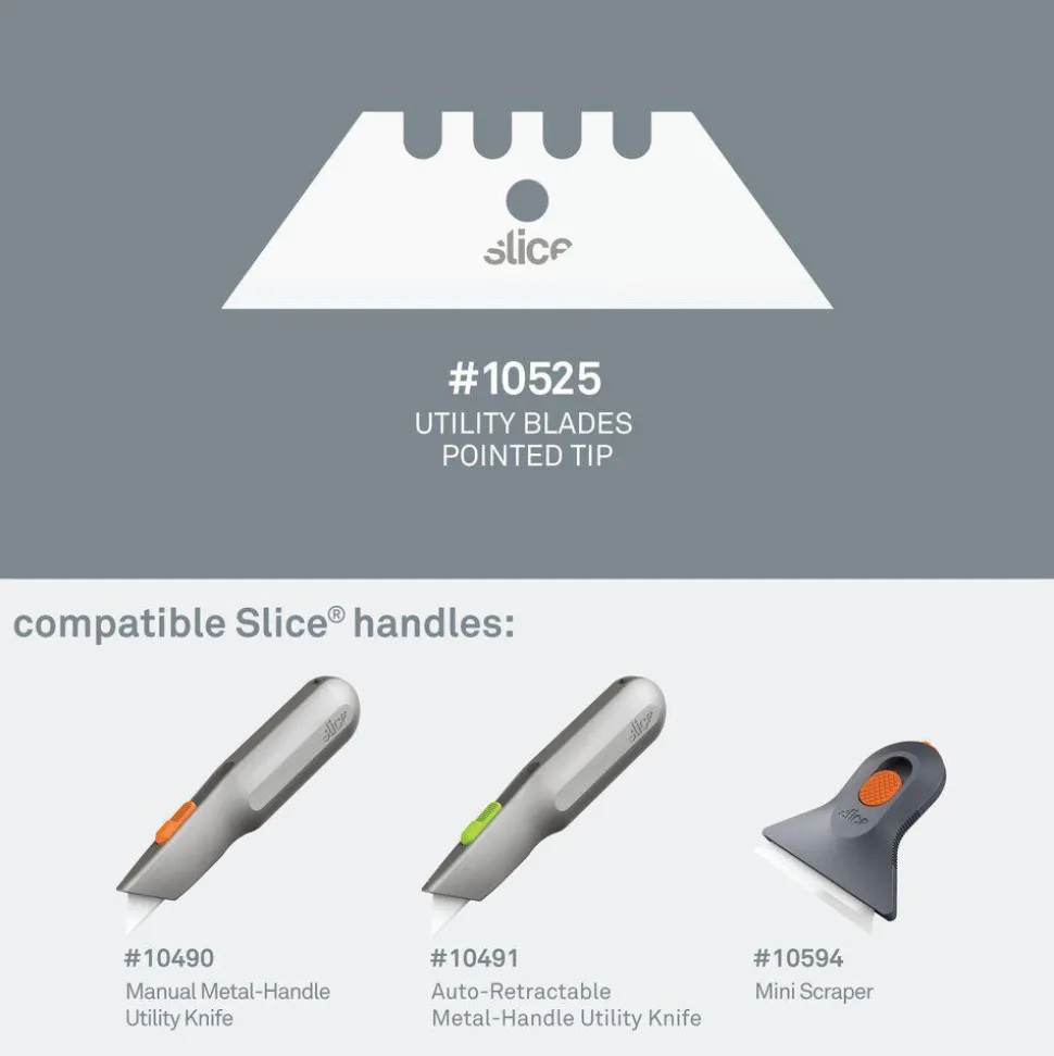 Knife Blade: Utility Knife, 60.00 mm Blade Length