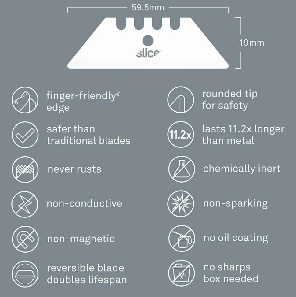 Knife Blade: Utility Knife, 63.00 mm Blade Length