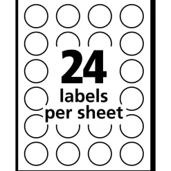 Label Maker Label: Dark Blue, Paper, 3/4