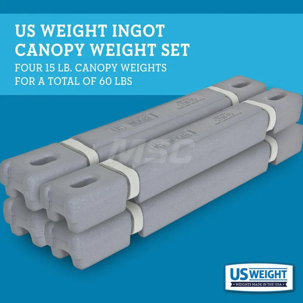 60lb Canopy Weight Set - 15lbs per Weight