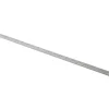 99 Lb Capacity, Anodized Satin Aluminum, Single Slot Shelf Mortise Mount Bracket