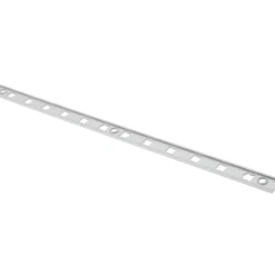 99 Lb Capacity, Anodized Satin Aluminum, Single Slot Shelf Surface Mount Bracket