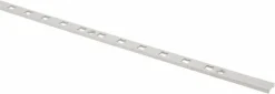 99 Lb Capacity, Anodized Satin Aluminum, Single Slot Shelf Surface Mount Bracket