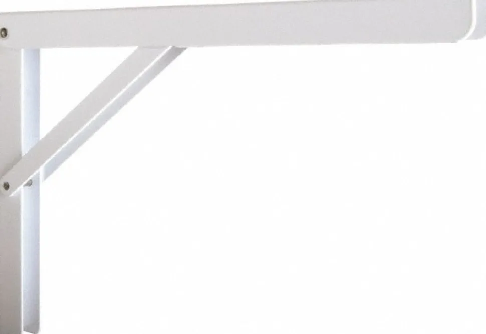 750 Lb Capacity, Epoxy Coated, Adjustable L Bracket