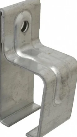 300 Lb Capacity, Galvanized, Single Box Rail Bracket
