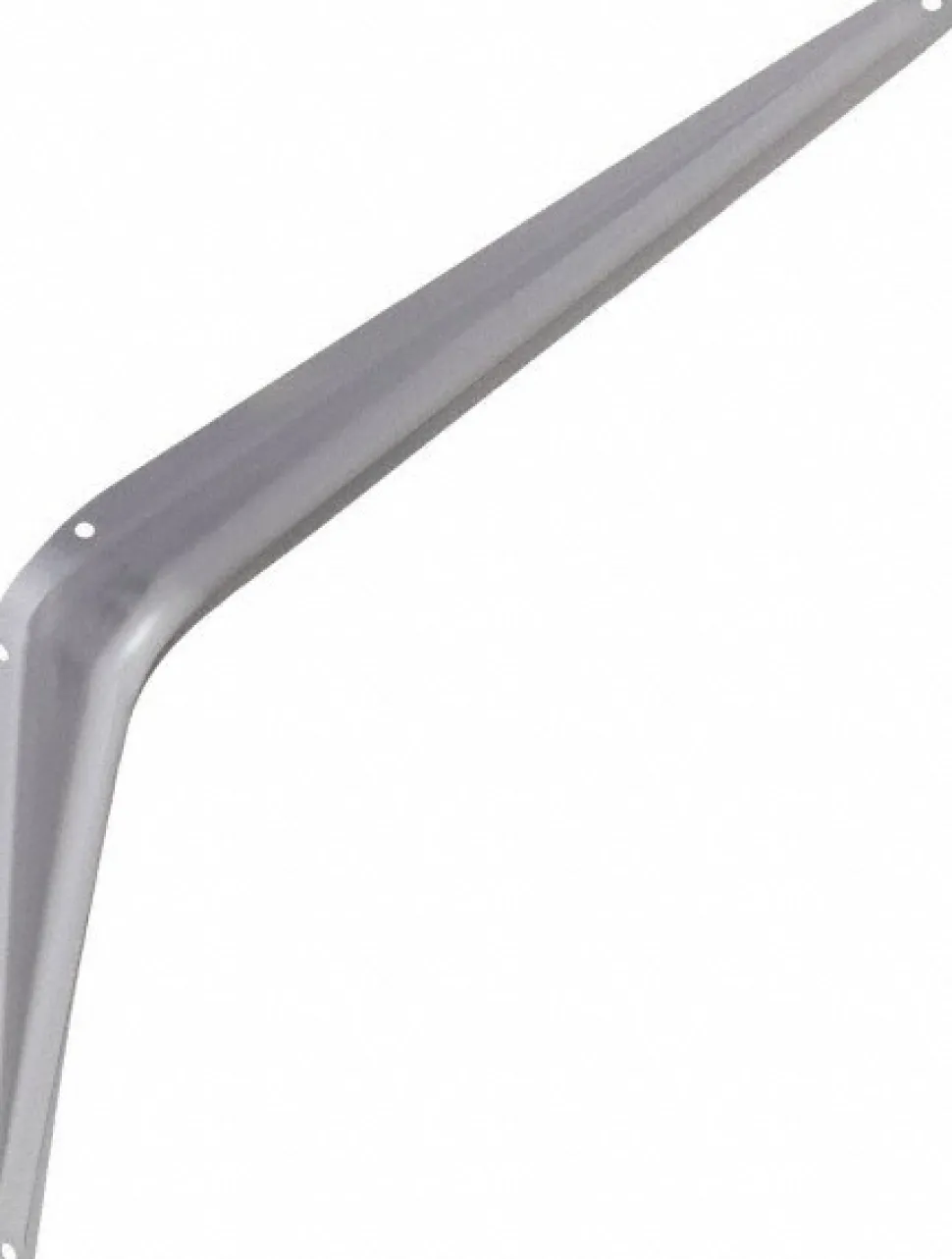 100 Lb Capacity, Gray Shelf Brackets