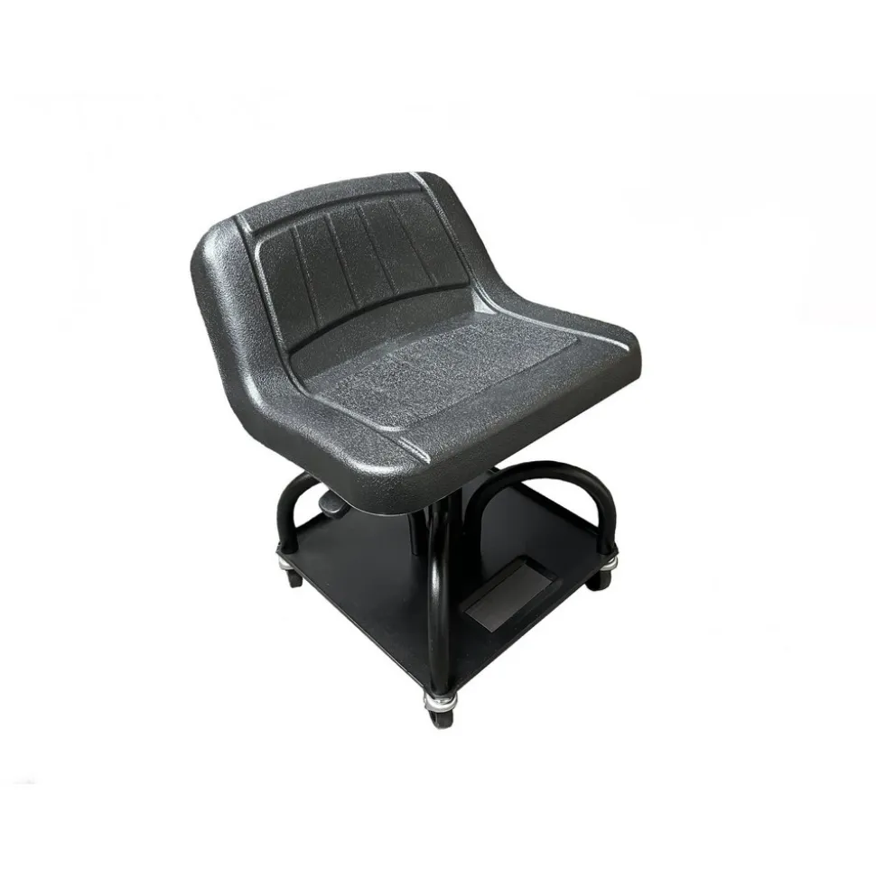 480 Lb Capacity, 4 Wheel Adjustable Creeper Seat