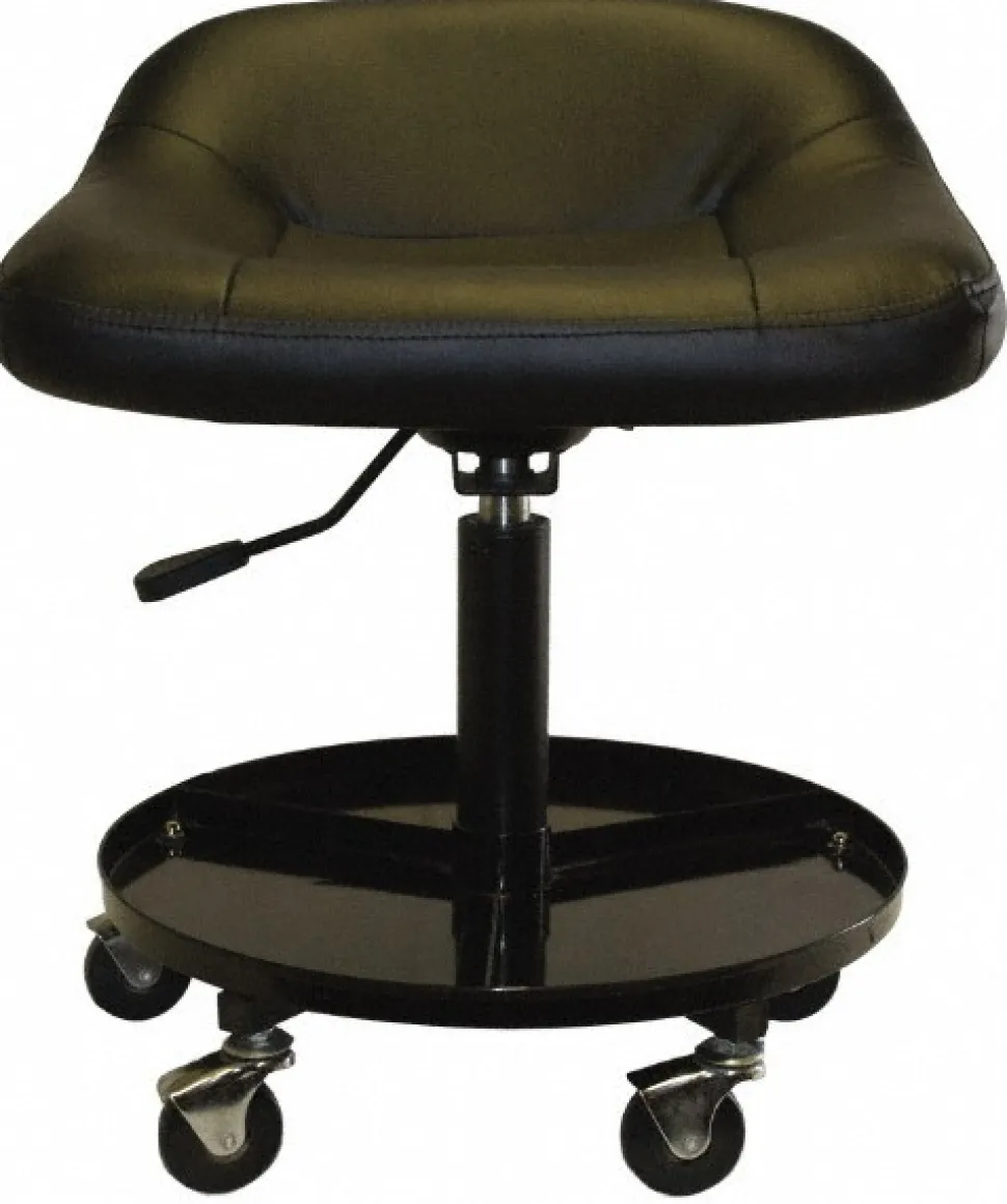 320 Lb Capacity, 5 Wheel Adjustable Creeper Seat