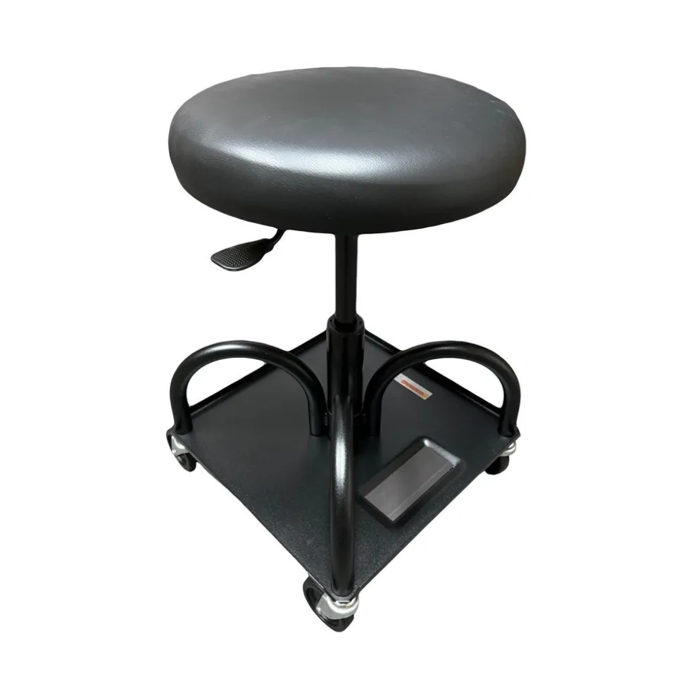 480 Lb Capacity, 4 Wheel Adjustable Creeper Seat