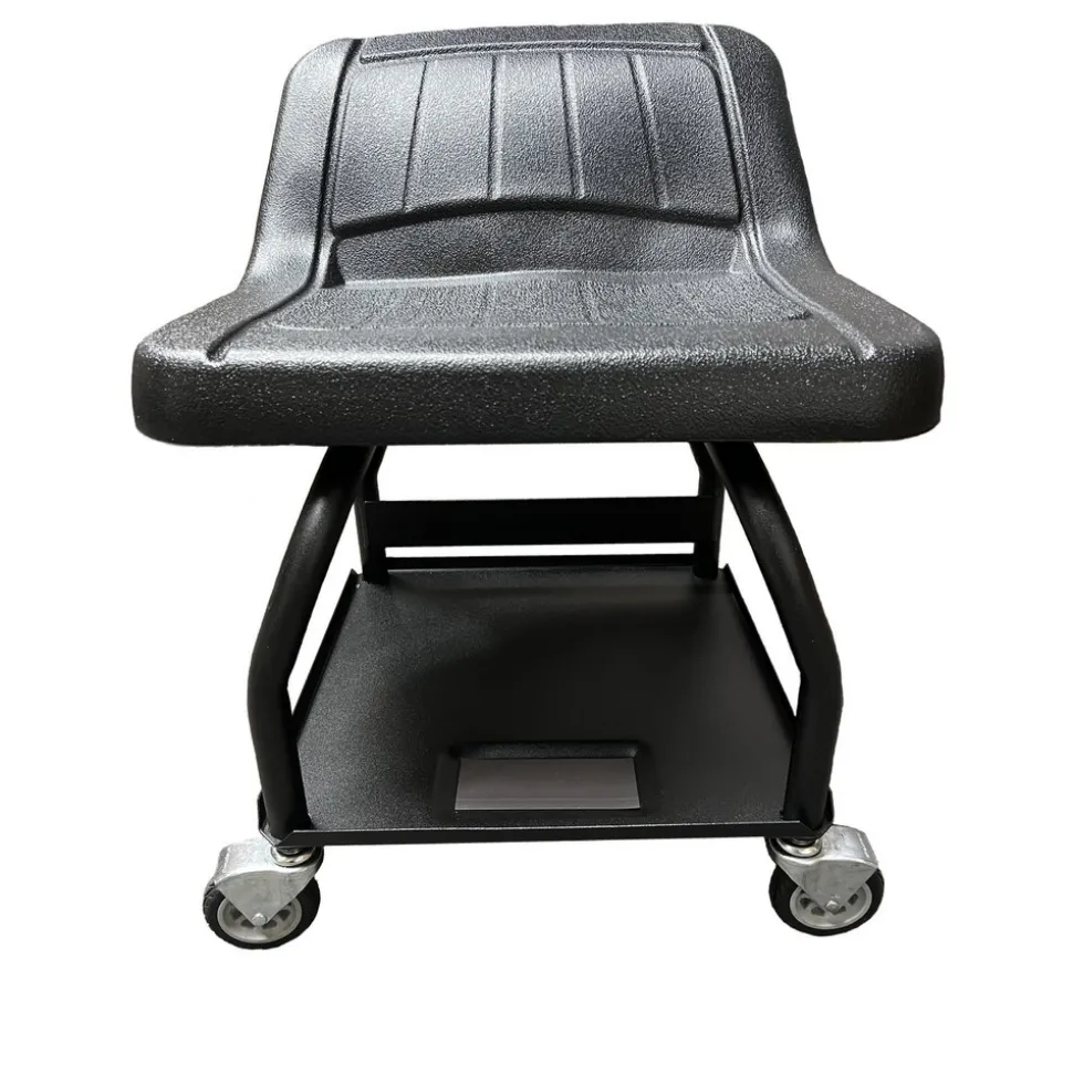 440 Lb Capacity, 4 Wheel Creeper Seat with Tray
