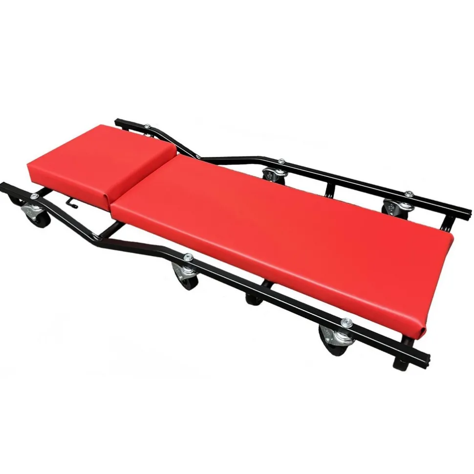 570 Lb Capacity, 6 Wheel Creeper (with Adjustable Headrest)