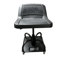 480 Lb Capacity, 4 Wheel Extra-Tall Adjustable Creeper Seat