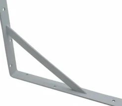 1,000 Lb Capacity, White Finish, L-Bracket