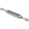 74 Lb Load Limit, 1/4" Thread Dia, 2-1/4" Take Up, Malleable Iron Eye & Eye Turnbuckle