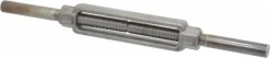 5,200 Lb Load Limit, 3/4" Thread Dia, 6" Take Up, Steel Stub & Stub Turnbuckle