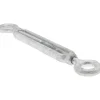 800 Lb Load Limit, 5/16" Thread Dia, 4-1/2" Take Up, Steel Eye & Eye Turnbuckle