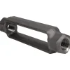10,000 Lb Load Limit, 1" Thread Dia, 6" Take Up, Steel Turnbuckle Body Turnbuckle