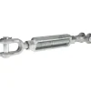 5,200 Lb Load Limit, 3/4" Thread Dia, 6" Take Up, Steel Jaw & Jaw Turnbuckle