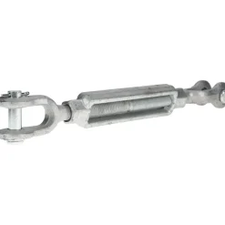 5,200 Lb Load Limit, 3/4" Thread Dia, 6" Take Up, Steel Jaw & Jaw Turnbuckle