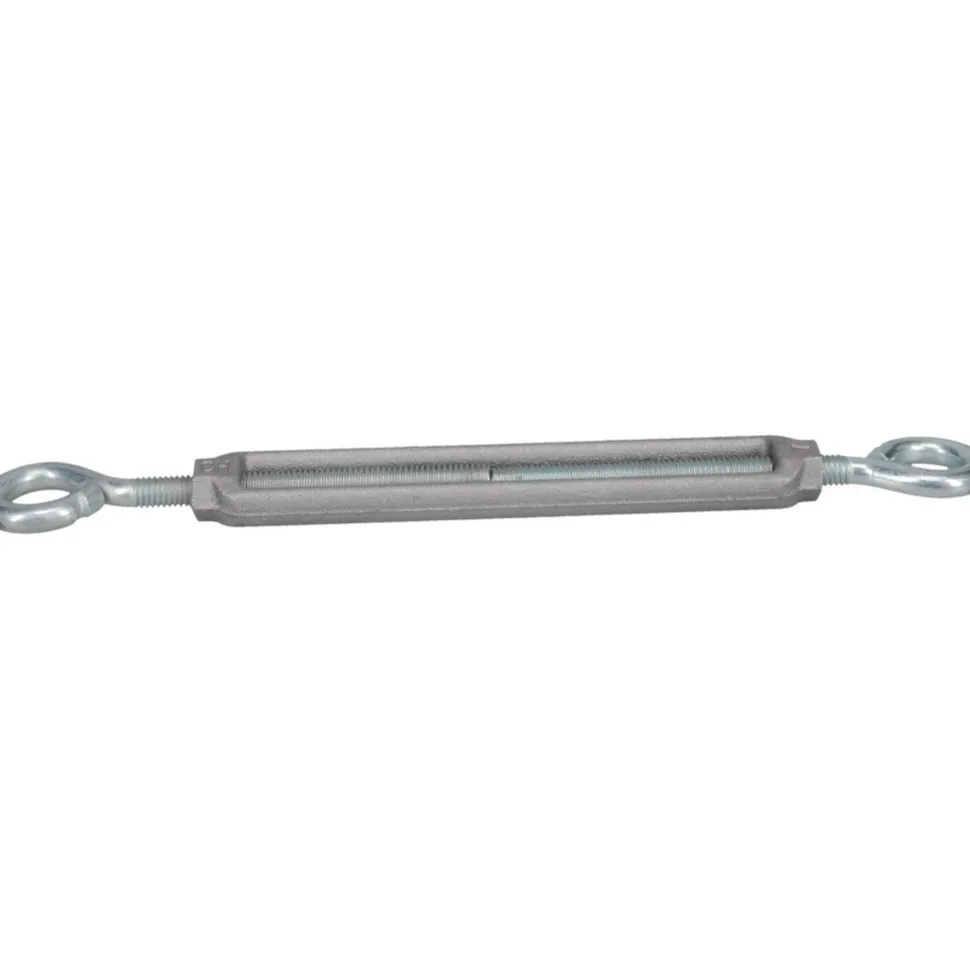 144 Lb Load Limit, 3/8" Thread Dia, 2-7/8" Take Up, Aluminum Eye & Eye Turnbuckle