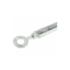 1,200 Lb Load Limit, 3/8" Thread Dia, 6" Take Up, Steel Jaw & Eye Turnbuckle