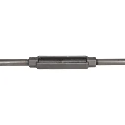 7,200 Lb Load Limit, 7/8" Thread Dia, 6" Take Up, Steel Stub & Stub Turnbuckle