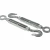 3,500 Lb Load Limit, 5/8" Thread Dia, 6" Take Up, Steel Hook & Eye Turnbuckle